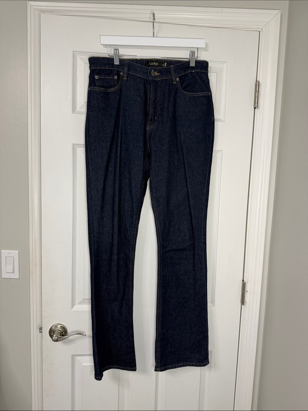 Lauren Ralph Lauren Dark Blue Straight Leg Jeans